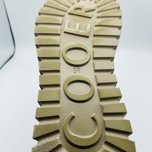 Cooer Shoes Womens Size 8-8.5 EU39 Lace Sandal Platform Chunky Heel Y2K Huarache - Picture 11 of 12